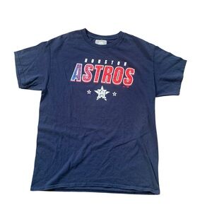 Majestic Houston Astros Navy Short Sleeve Tee